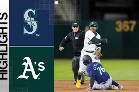 Mariners vs. A's Game Highlights (5/3/23) | MLB Highlights