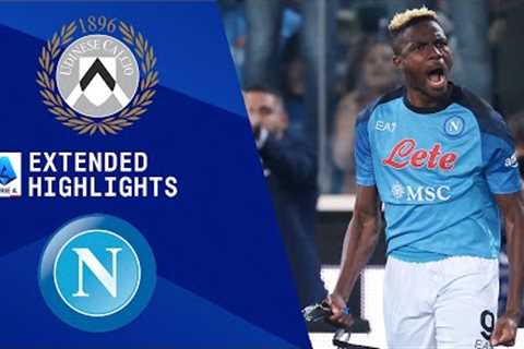 Udinese vs. Napoli: Extended Highlights | Serie A | CBS Sports Golazo