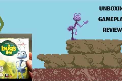 A Bug's Life Nintendo Gameboy Color Unboxing, Gameplay &amp; Review