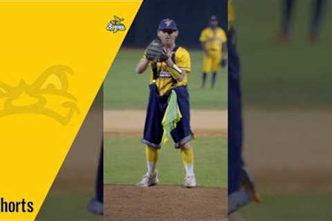 Batter Hits Homerun Off Trick Pitch