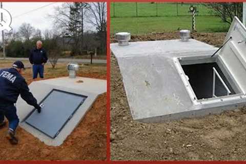 Man Builds Secret Underground BUNKER in his Backyard | by @Alexeystroi