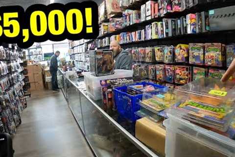 SPENDING $5,000 AT A VINTAGE TOY STORE!