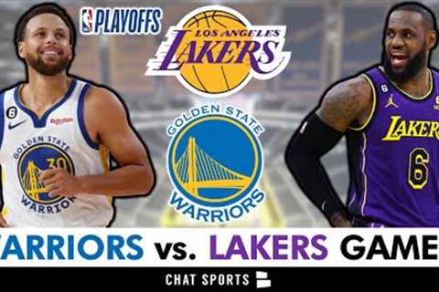 Warriors vs. Lakers Game 2 Live Streaming Scoreboard, Play-By-Play, Highlights, 2023 NBA Playoffs