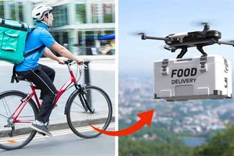 Drone Delivery Revolutionizes Food Industry