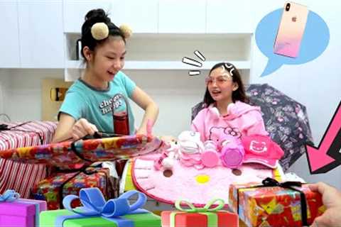 SUPER LATE MYSTERY BIRTHDAY GIFTS TO ALEXA | Part 2 THE LAST GIFT IPHONE14 NA!? | Aurea &amp; Alexa