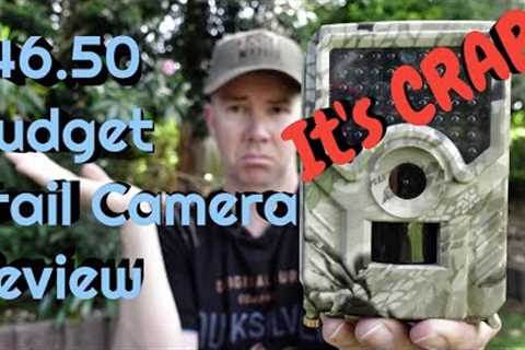 Trail Camera Review - Ultra Cheap Arse Budget Option - It's CRAP
