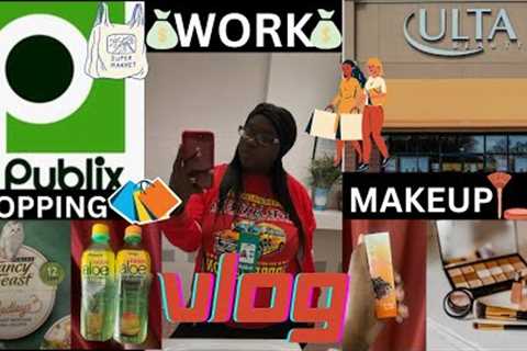 PRODUCTIVE day in my life | Shopping + work &amp; more 🛍️🛒