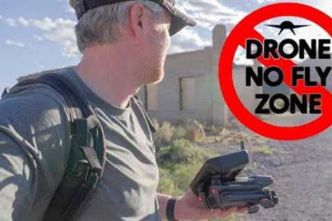 Creative drone shots when you CAN'T fly...