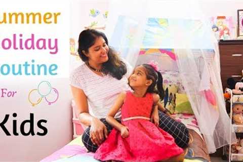 How To Plan Kids Summer Holiday Routine / Activities For Kids / Home HashTag Life