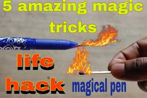 5 amazing science experiments and life hacks magic tricks