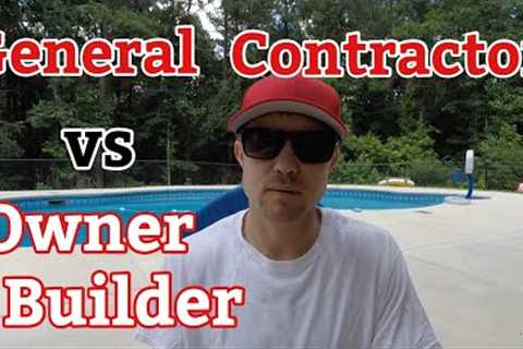 General contractor vs owner builder. | Why we chose to use a general contractor to build our house.