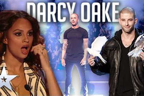 ALL PERFORMANCES from illusionist Darcy Oake! | Britain's Got Talent
