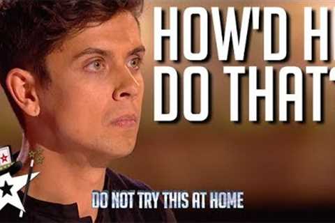 Illusionist Finalist Puzzles Judges on Britain's Got Talent 2019 | Magicians Got Talent