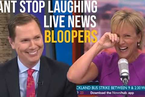 News Reporters Cant Stop Laughing Bloopers