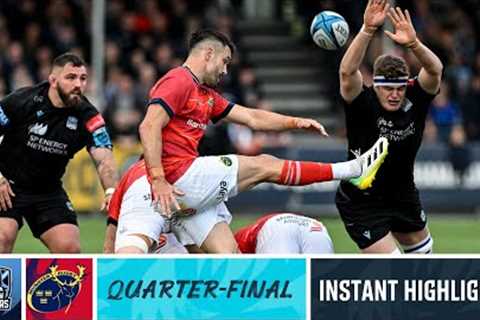 Glasgow Warriors v Munster | Instant Highlights | Quarter-Final | URC 2022/23