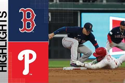 Red Sox vs. Phillies Game Highlights (5/5/23) | MLB Highlights