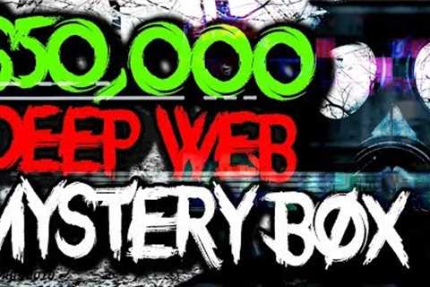 Buying EXPENSIVE $50,000 Mystery Box from the Dark Web.. (CRAZY)