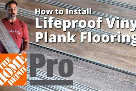 HOW TO Install Lifeproof Vinyl Plank &amp; Laminate Flooring | Easy Step by Step | Tips &amp;..