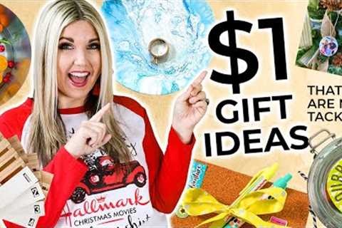 Dollar Tree $1 Gift Ideas (That are Not Tacky!!)  Liz Fenwick DIY