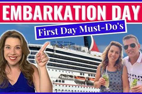 15 FIRST DAY CRUISE TIPS - What You MUST DO Immediately After Boarding