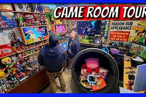 LEGENDARY GAME ROOM TOUR! (Retro Gaming Heaven!)