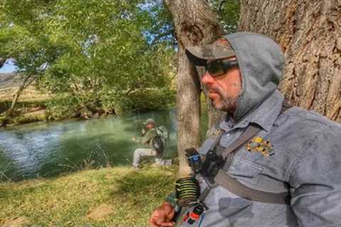 SIGHT FISHING for HARD to CATCH TROUT !! 4K