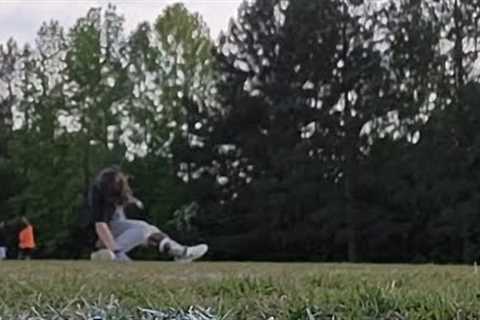 football and pranks at the park