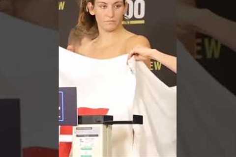 Most embarassing moment for women UFC fighter