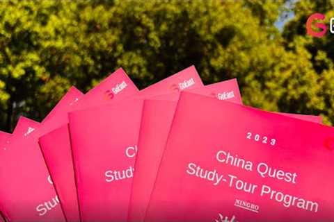 GoEast's Study Tour to Ningbo, China. More Trips Awaits!