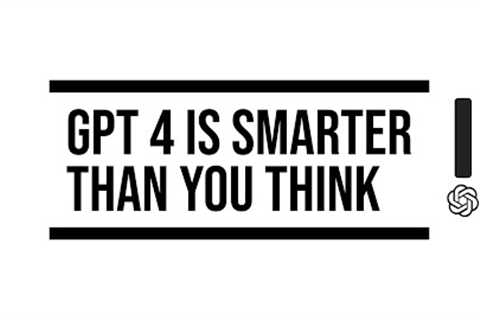 GPT 4 is Smarter than You Think: Introducing SmartGPT