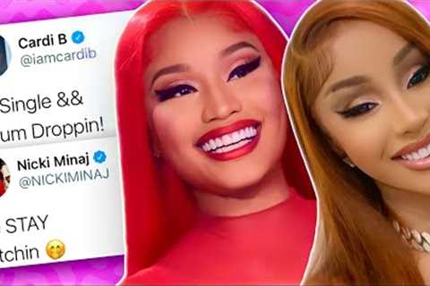Cardi B Watching Nicki Minaj Like A Hawk - “Let’s Compete”!