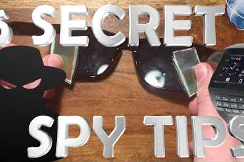 6 Easy Spy Tricks With Household Items