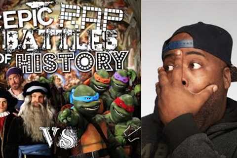Artists vs TMNT | Epic Rap Battles of History Reaction