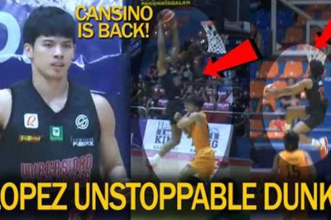LeBron Lopez Dunk Contest In Game! UP vs FEU Full Highlights