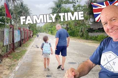 Grandad Takes Story To School! FAMILY Time in SIARGAO