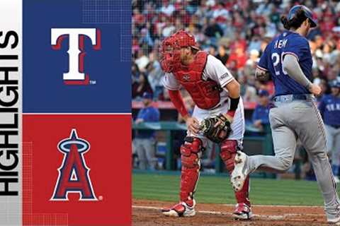Rangers vs. Angels Game Highlights (5/6/23) | MLB Highlight