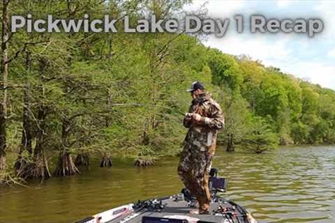 Pickwick Lake Bass Fishing Day 1 Recap