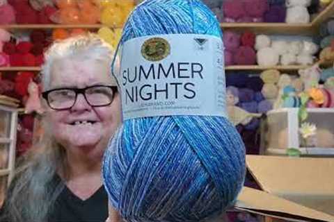 Lion Brand Yarn Mystery Box * Unboxing Mystery yarn