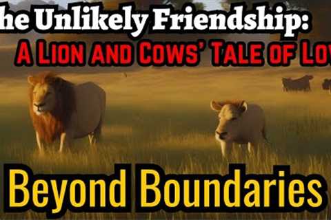 The Unlikely Friendship: A Lion and Cows' Tale of Love Beyond Boundaries | S ENTERTAINMENT [#story]