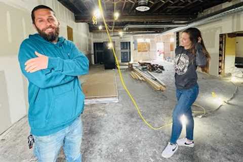 Renovating A 100 Year Old Building | Cafe Build &amp; Finishing The Chapter House | Episode 1