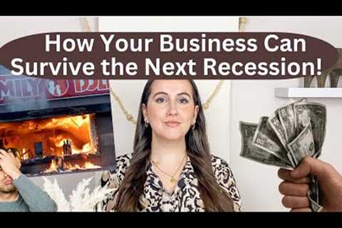 How Your Business Can SURVIVE a RECESSION: LAWYER Shares THREE Strategies!