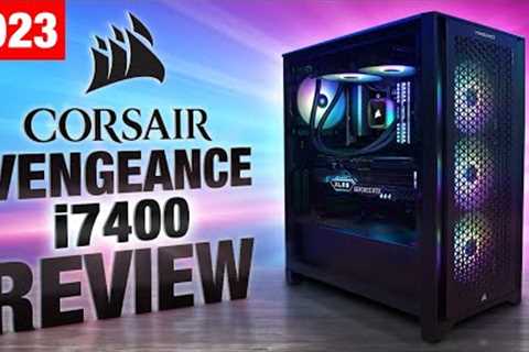 Corsair Vengeance i7400 Review! - Best Gaming Prebuilt PC in 2023?