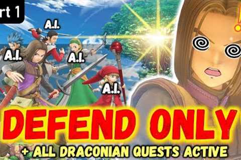 Can your PARTY MEMBERS beat Dragon Quest XI?! [Part 1] - DQ11 PACIFIST