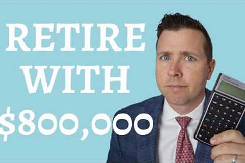 Can I Retire at 51 with $809,000 in Retirement Savings || Retirement Planning at age 50