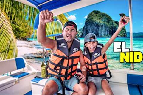 Most Beautiful Place In The World?! El Nido, Philippines Island Hopping Tour on a Private Speed Boat