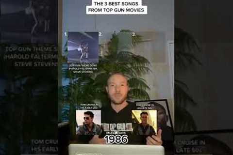 The 3 Best Songs From The Movie Top Gun With Tom Cruise #shorts #topgun #tomcruise #movie #music