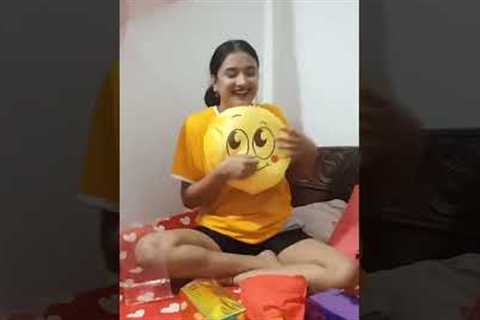 birthday gifts opening 🥰#shorts #youtube #birthday #gift #unboxing #birthdaygift #happy #india