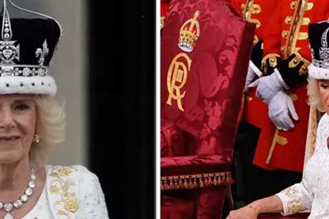 All the Hidden Details of Queen Camilla's Coronation Outfit