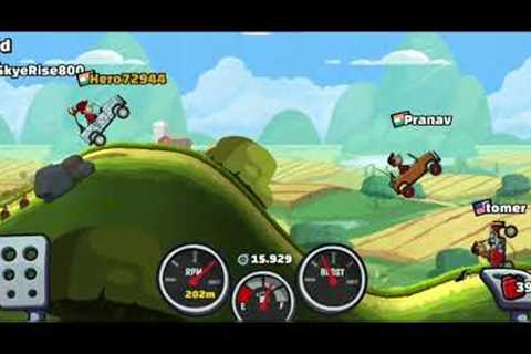 Playing Hill Climb Racing 2. Very Fun Game To Play.