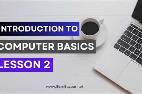 Basic computer training - Computer files and folders | File Extension in Computer |